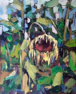 With head down. Knecht Aleksander