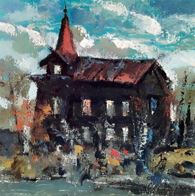 House with dragons. Knecht Aleksander