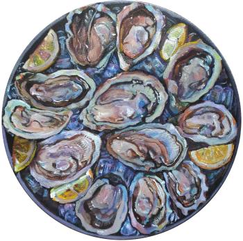 Картина «Устрицы на льду»