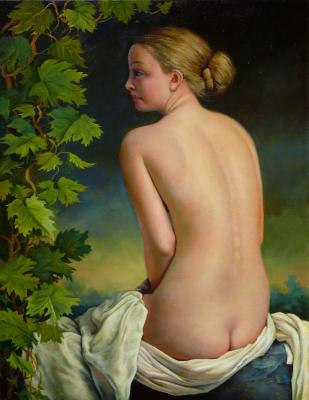 Under the vine. Sulimov Alexandr