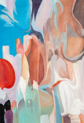 Flower fantasy (Fantasy Flower Painting). Vevers Christina