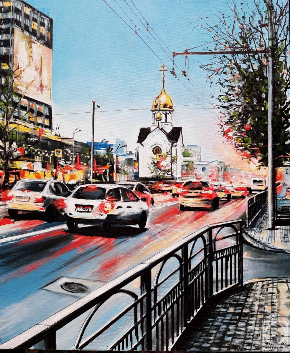 Gribanov Igor. Evening Novosibirsk