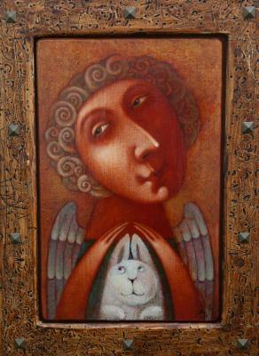 Angel with a hare