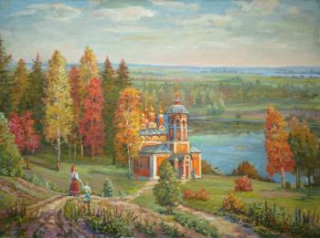 Russian motifs (Russian Temple). Panov Eduard