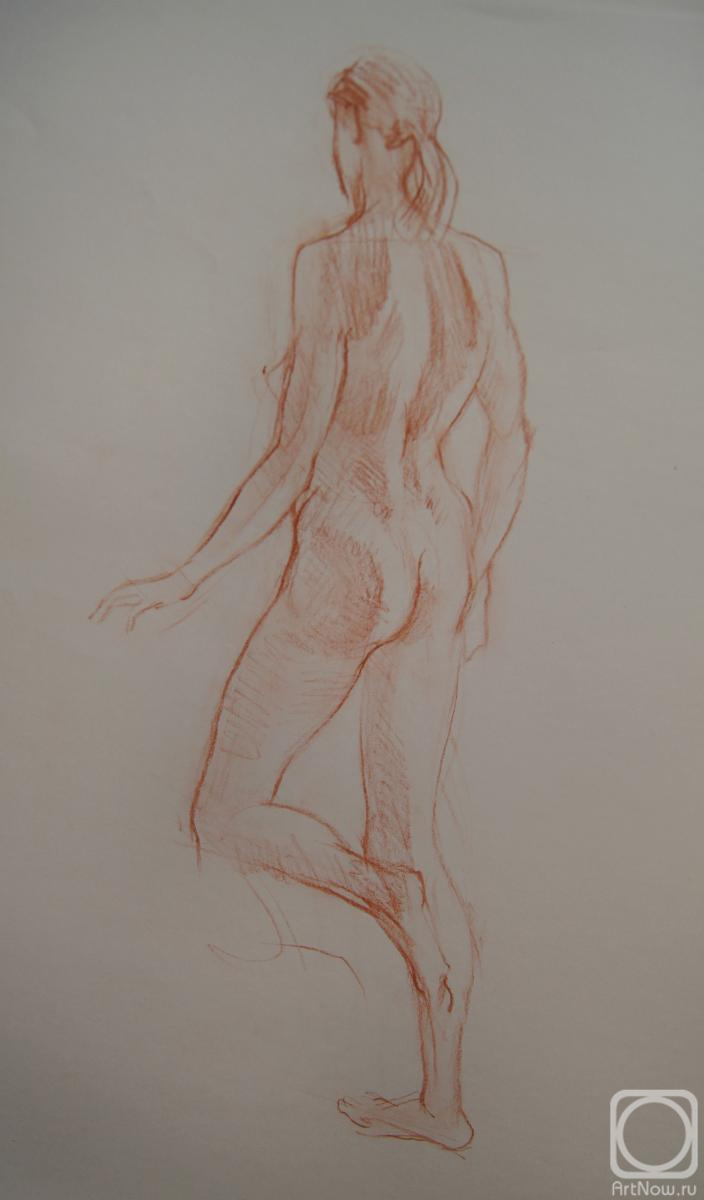 Kostylev Dmitry. Standing nude