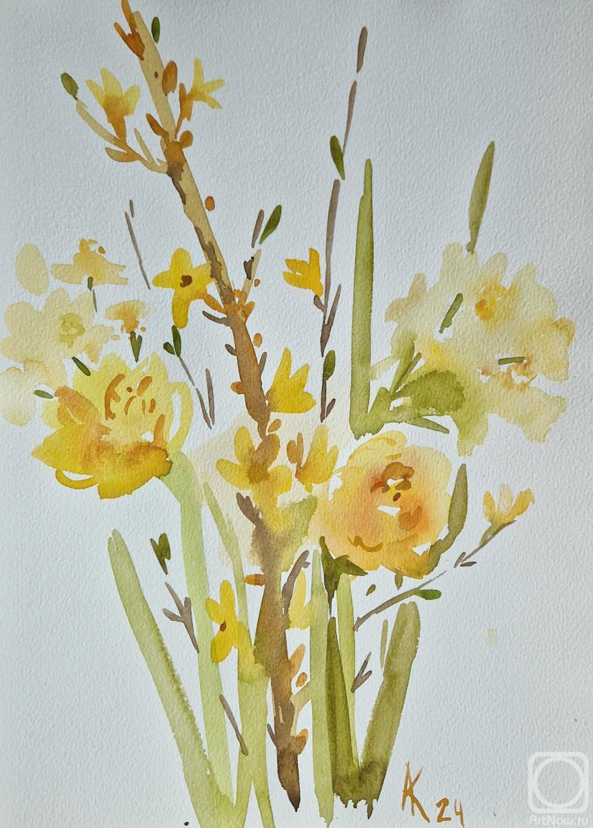 Kurnosenko Antonina. Yellow Etude