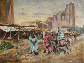 Everyday life of old Samarkand. Khayrudinov Anvar