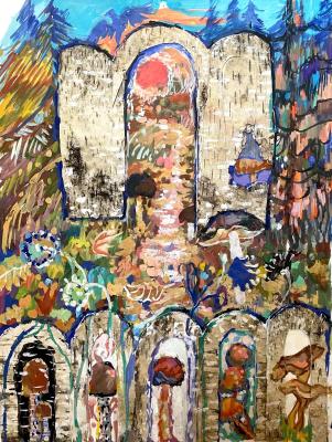 Mushroom Altar. Sineva Svetlana