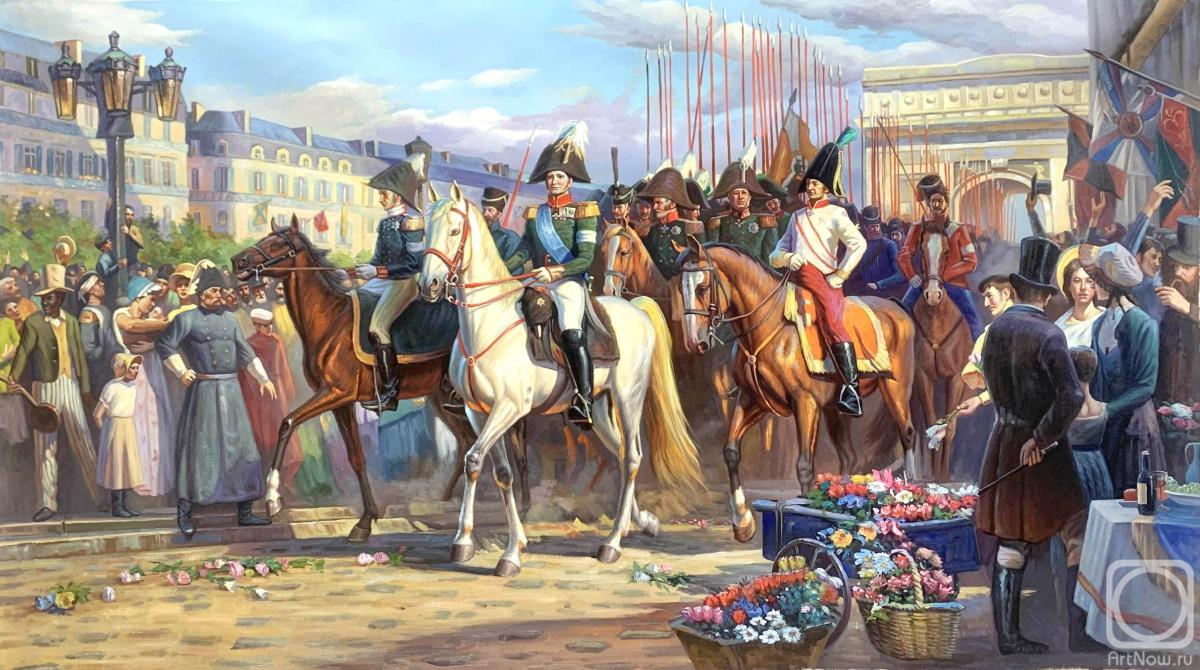 Smorodinov Ruslan. Triumph of the Russian Army in Paris