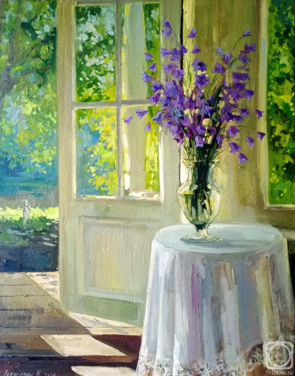 Gerasimova Natalia. On the veranda