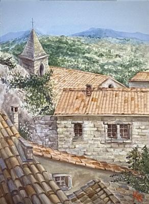 Above the rooftops. Mescheryakova Ekaterina