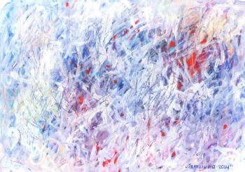 Winter abstraction. Lyamshina Irina