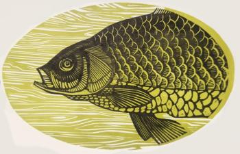 Crucian carp (A Fish In Graphics). Russkih Vadim