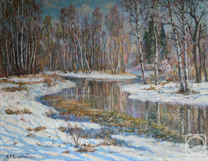 Khayrudinov Anvar. A Breath of Early Spring