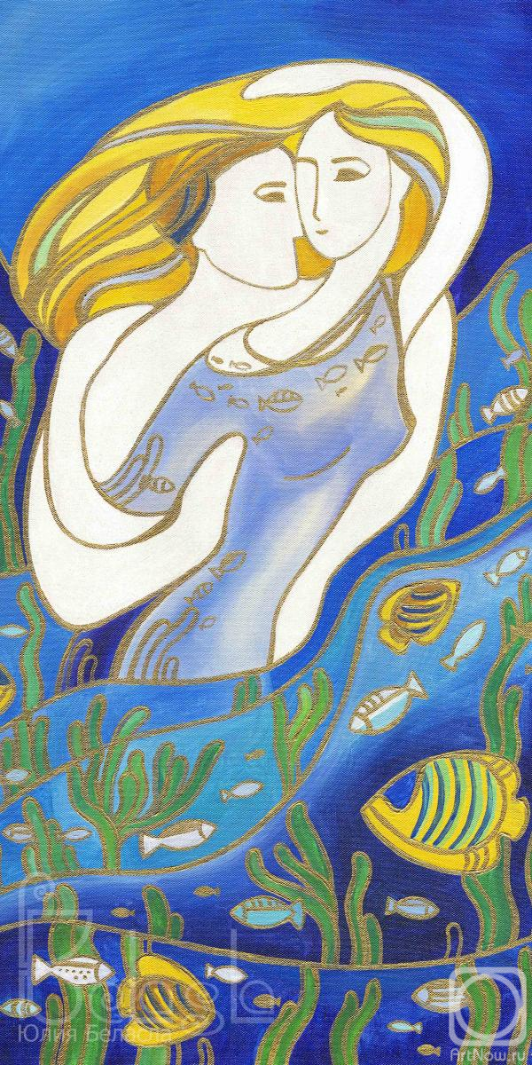 Belasla Yuliya. Night water