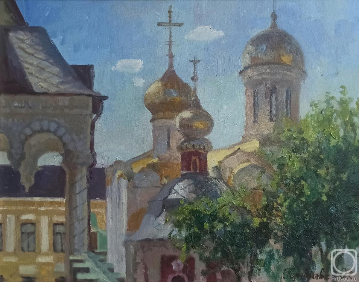 Goryunova Olga. In the Lavra