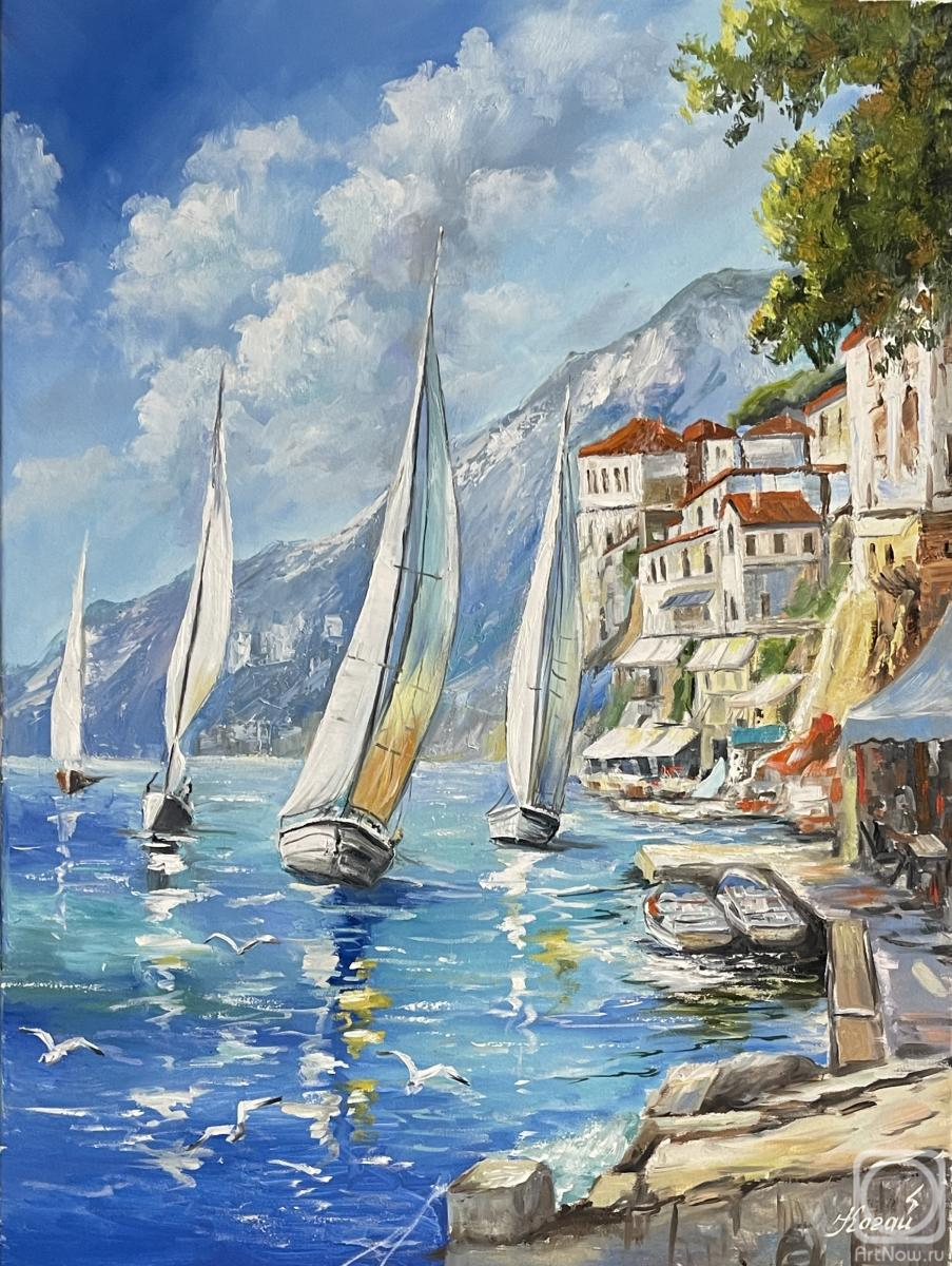 Kogay Zhanna. Mediterranean harbor