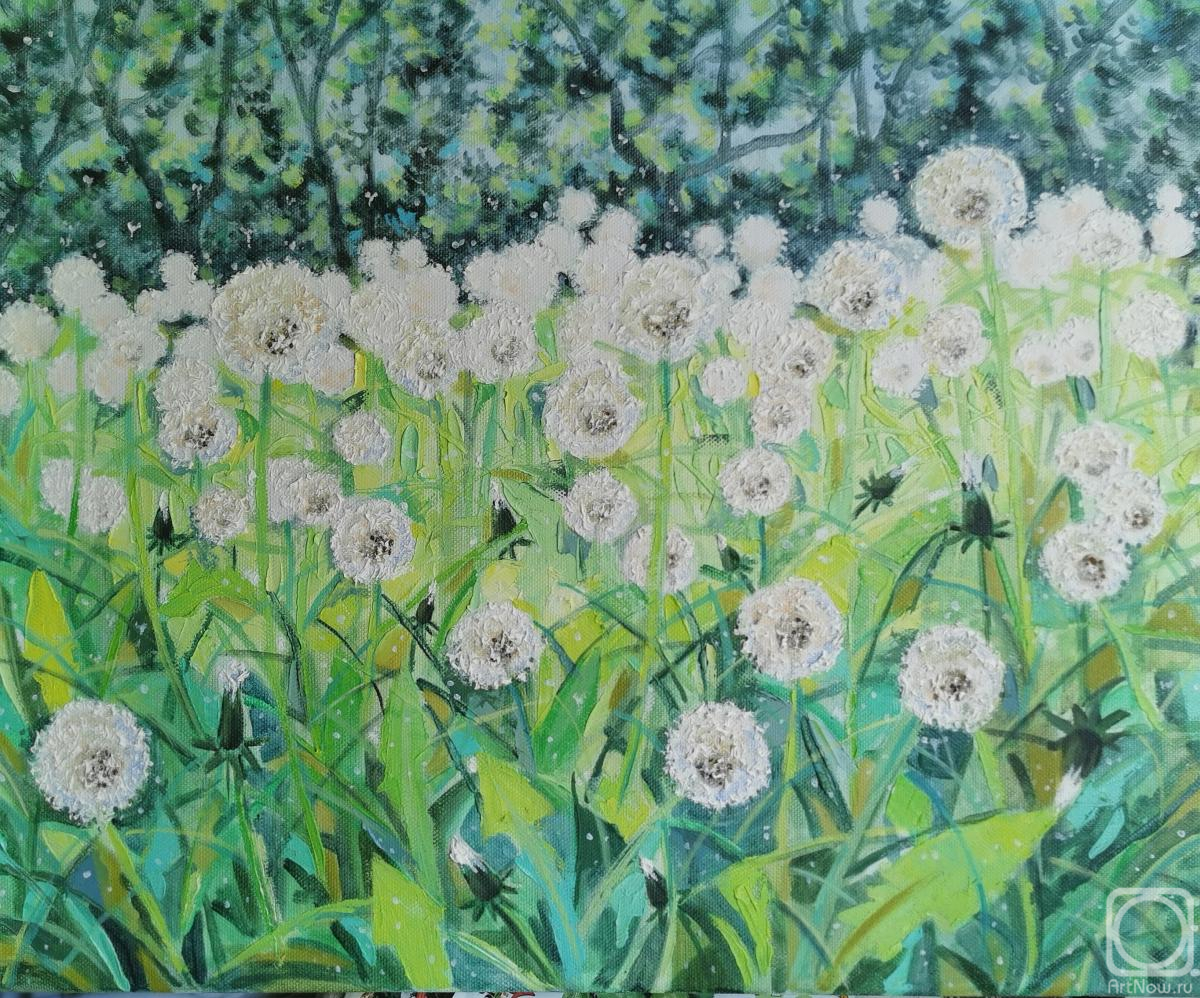 Gorenkova Anna. Dandelions ready to fly