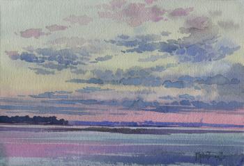 �����. Evening on the Volga