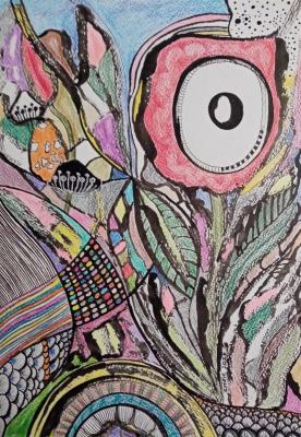 The rock garden. Zaymentseva Olga