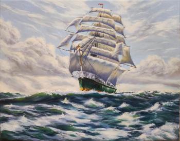 Thermopylae on a difficult stroke (free copy). Katrenko Vyacheslav