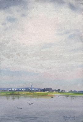 View of the Mother Motherland from Tumak