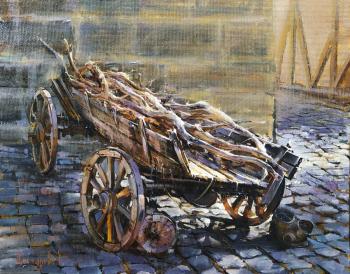 Quiet street (Color Contrast). Degtyaryov Aleksandr