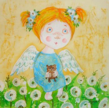 Angel in Dandelions. Razina Elena