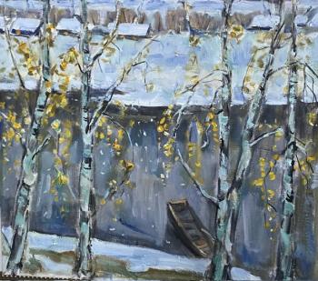 Zhinkina Larisa Vladimirovna. Snow falls