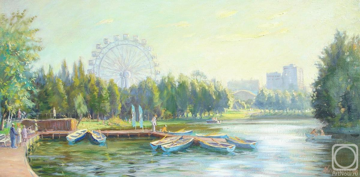 Kovalevscky Andrey. At the boat station in Izmailovsky Park