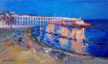 Night on Pirgo in Civitavecchia