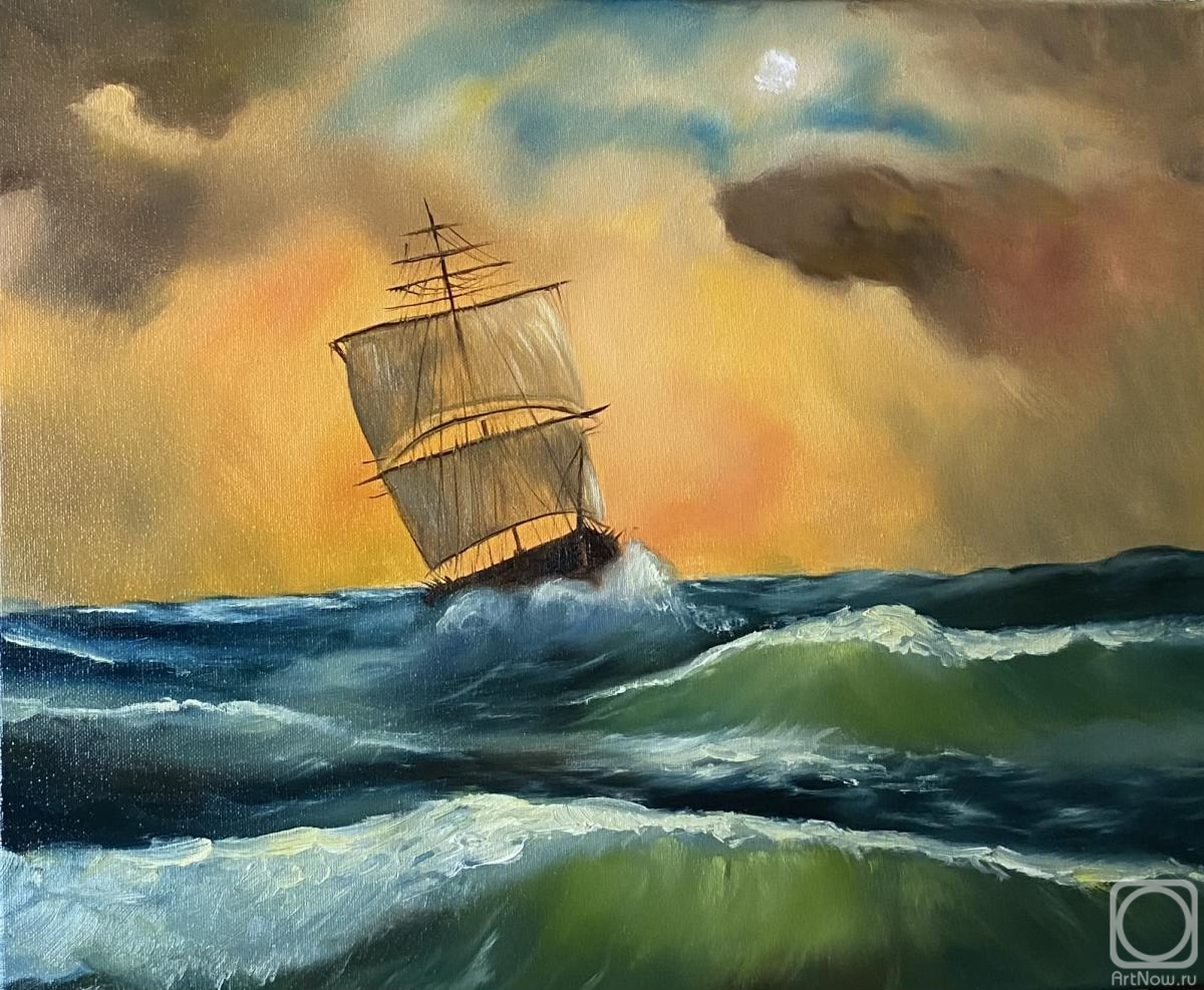 Archilovskaya Anastasiya. Seascape