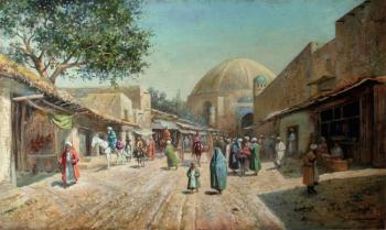 Bukhara. Old Street (Toki-Zargaron Trade Dome). Khayrudinov Anvar