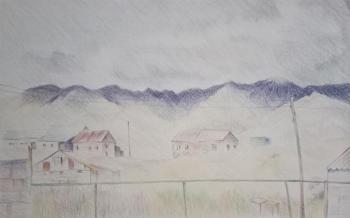 Mountain village. Rabinovich Lyudmila