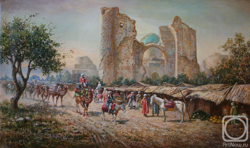 Khayrudinov Anvar. Samarkand. Bibi-Khanum Mosque