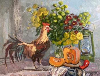 Cockerel. Skachkova Olga