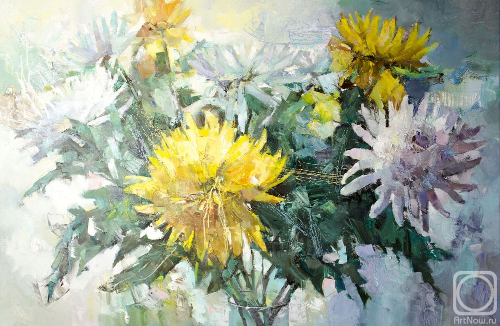 Alecnovich Gennady. Golden chrysanthemum