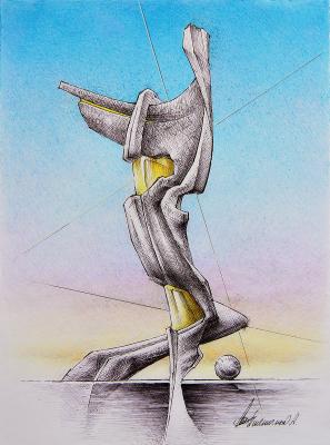 The attraction of the sky. Pshenichnyi Andrey