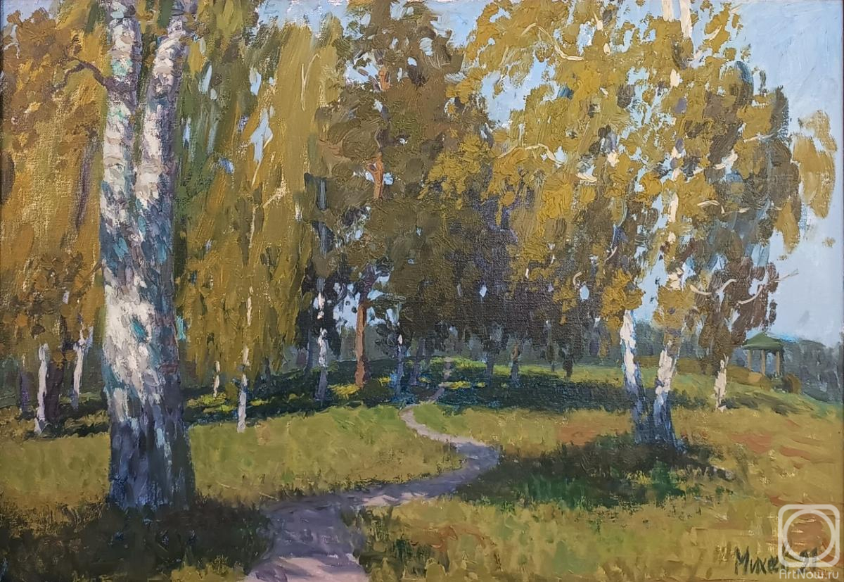 Miheev Aleksandr. Birch meadow