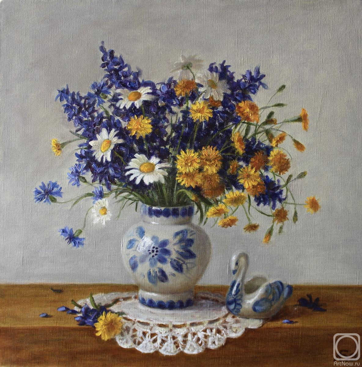 Bogutskaya Lyudmila. Summer still life