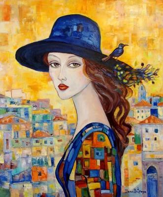 The girl and the bird