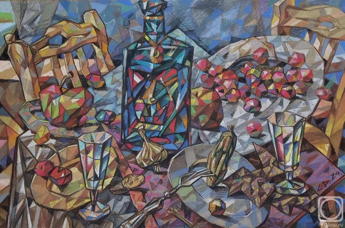 Dergun Sergey. Cut the last cucumber