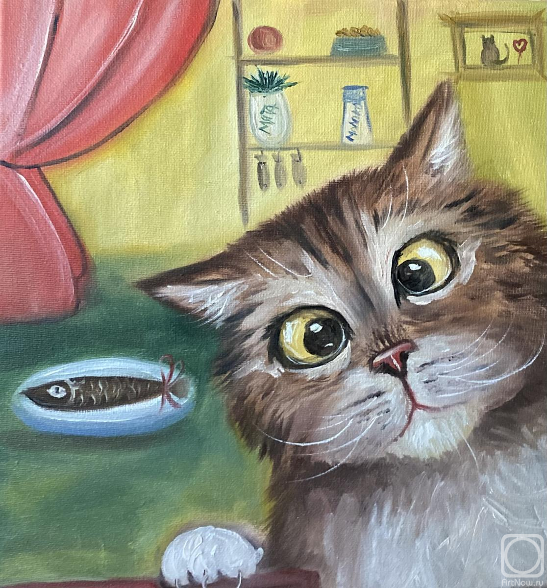 Archilovskaya Anastasiya. Cat