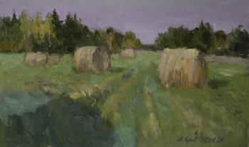 Картина «Еще не убрано сено»