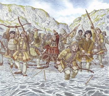 Deth of the old woman Apapil (Armour). Fomin Nikolay