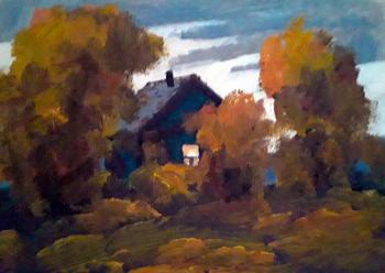 On an autumn evening. Knecht Aleksander