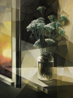 Hogweed. Post-Cubo-Futurism. Krotkov Vassily