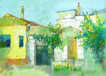 Houses on Aleksandrovskaya Street. Karnachev Vladimir