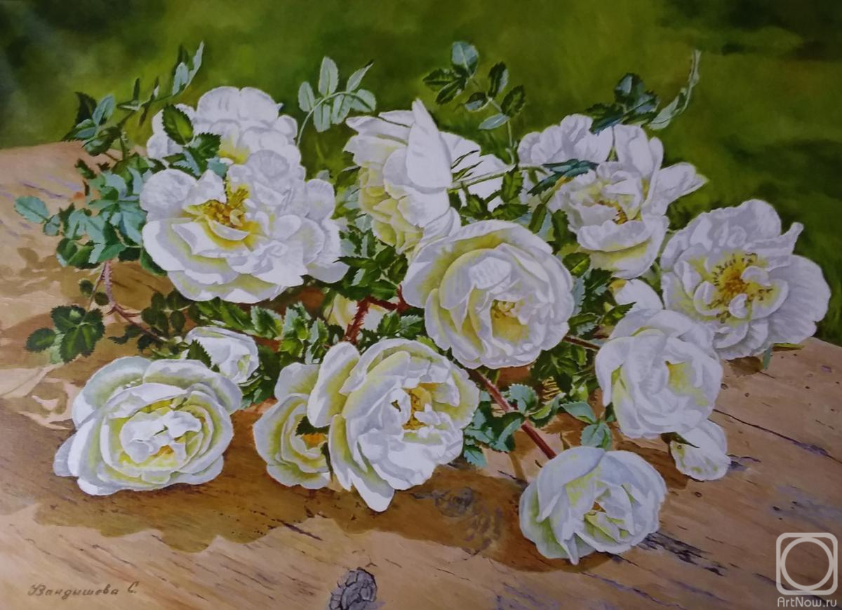 Vandysheva Svetlana. There was a rosehip on the table