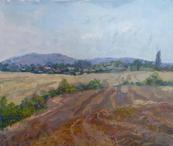 Autumn. After the wheat harvest. Tsyrulnik Alla